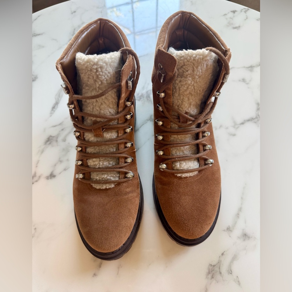 Marc Fisher Brown Suede Leather Women's Boots